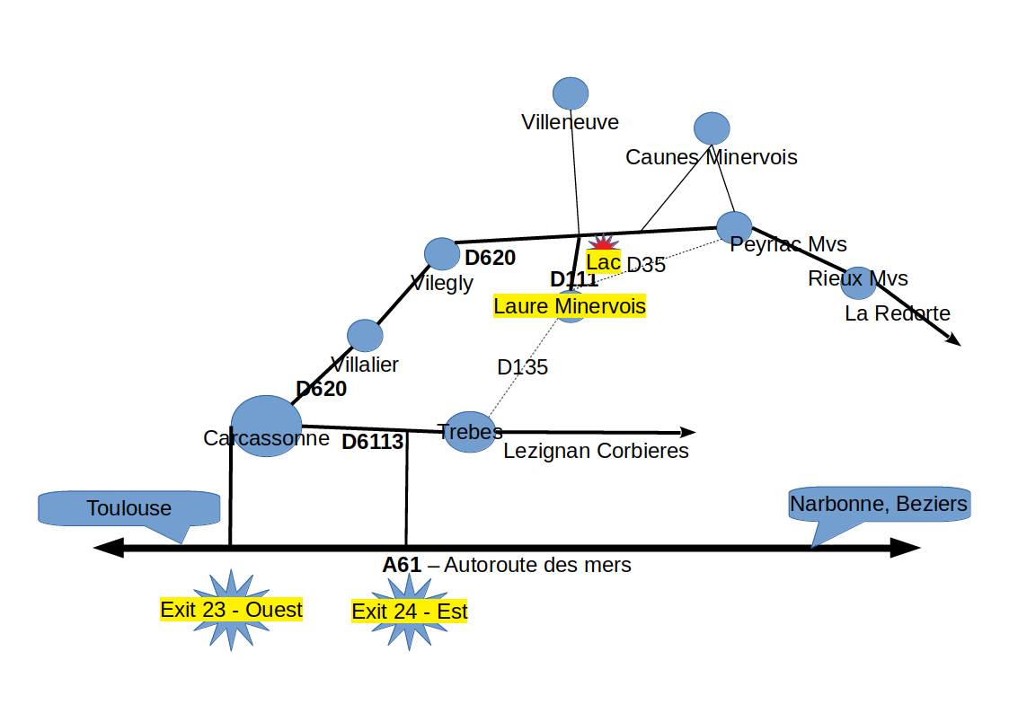 Map Minervois